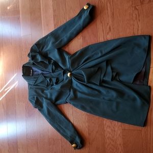 Julie DUroche size 2/4 dress hunter green